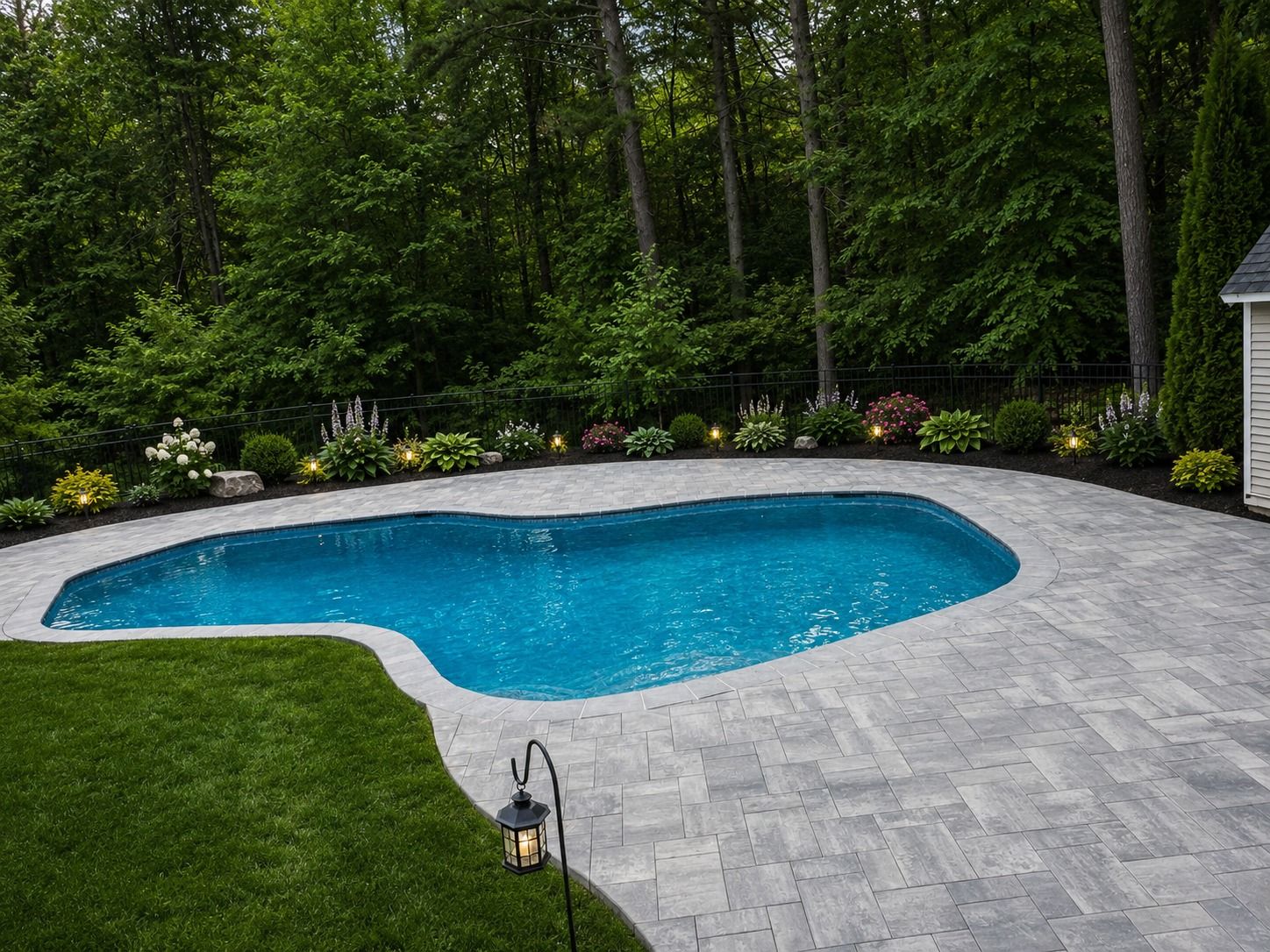 Pool Terrace & Paver Field